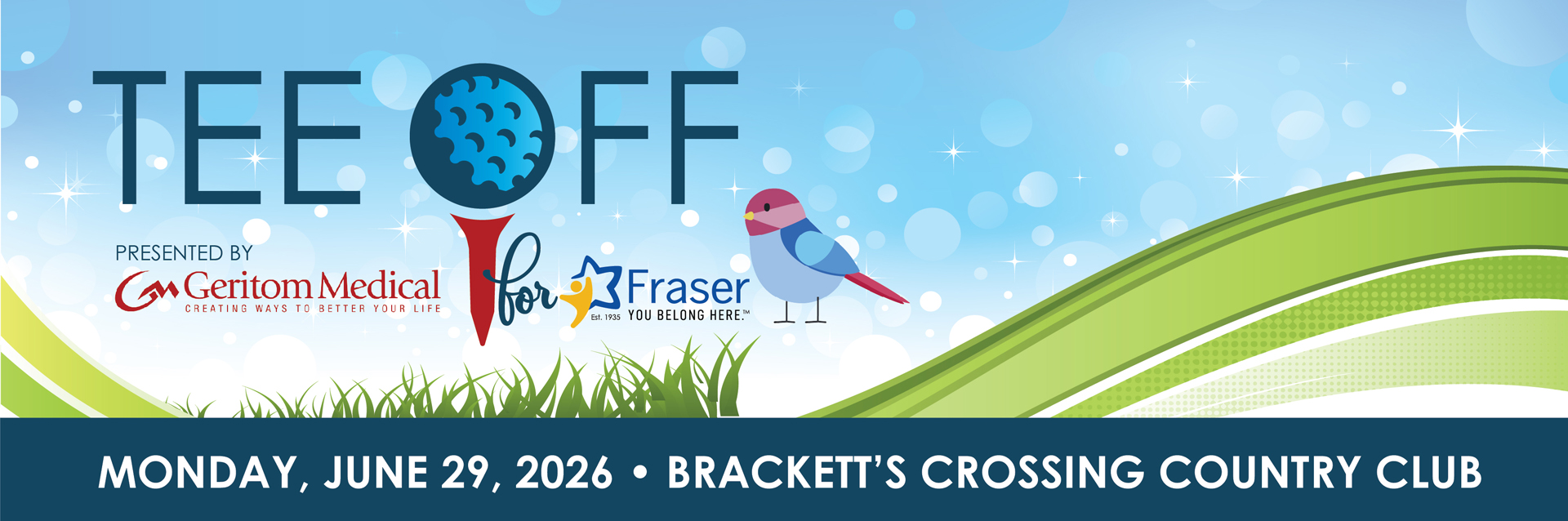 2026 Tee Off for Fraser, presented by Geritom Medical